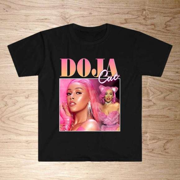 Doja Cat Retro Style Classic T Shirt - Picture 1 of 4
